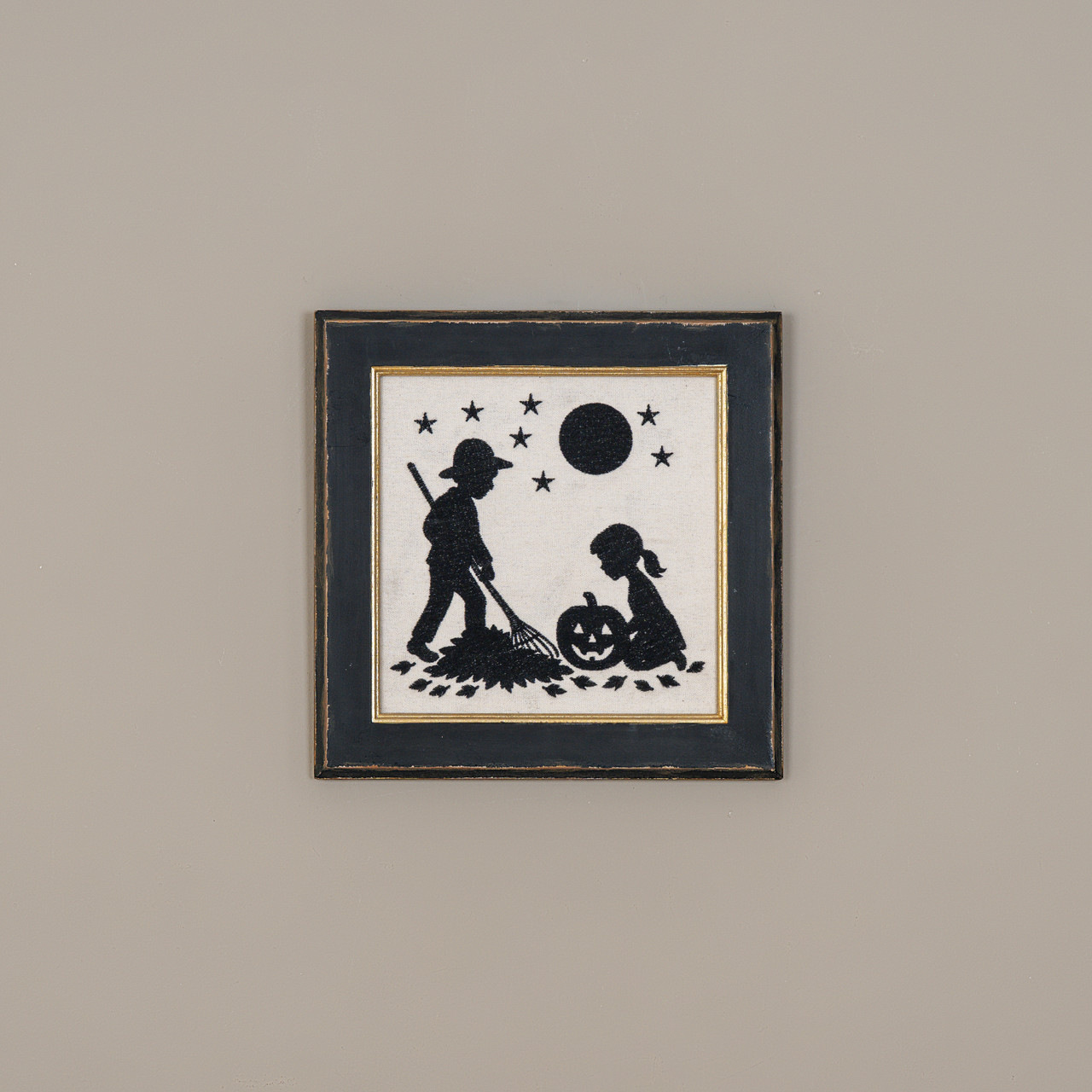12" AUTUMN NIGHTS EMBROIDERED SIGN
