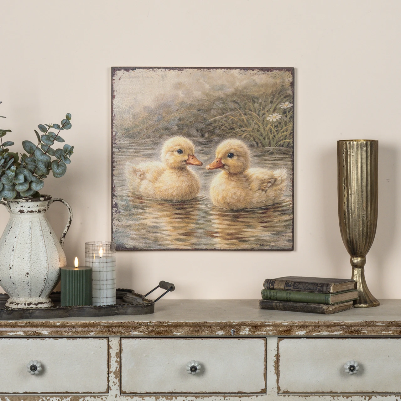 18" DUCK SIBLINGS PRINT