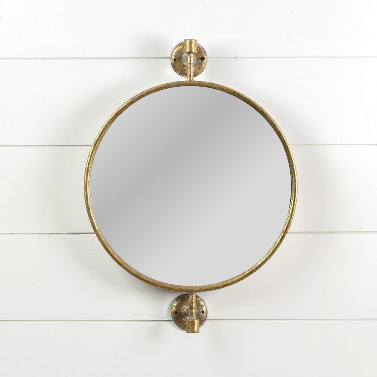 16" ROUND GOLD WALL MIRROR Ragon House
