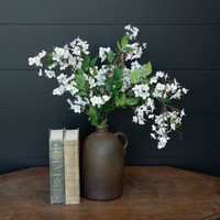 32" WHITE BLOSSOM SPRAY