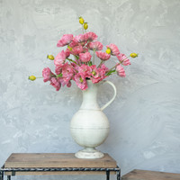 27" PINK POPPY SPRAY