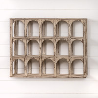 42.5" WHITE HANGING CUBBIES*