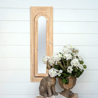 40.25" WOOD MIRROR