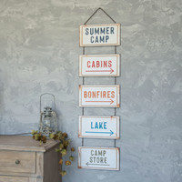SUMMER CAMP SIGN