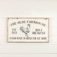 THE OLDE FARMHOUSE SIGN