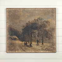 WINTER AT THE FARM PRINT*