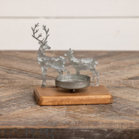 DEER TEA LIGHT CANDLE HOLDER