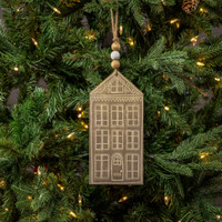 NATURAL SINGLE DOOR BUILDING ORNAMENT