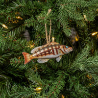 WALLEYE FISH ORNAMENT