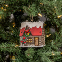 HAYES CABIN ORNAMENT