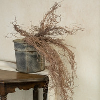 51" TAUPE SPANISH MOSS BUSH