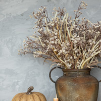 24" CREAM BABY'S  BREATH BUSH