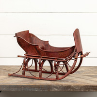 20" RED SLEIGH