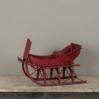 20" RED SLEIGH