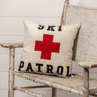 SKI PATROL PILLOW