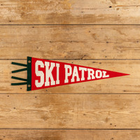 27" SKI PATROL PENNANT