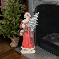 36" SANTA W/ TREE DUMMY BOARD