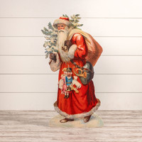 36" LONG BEARD SANTA DUMMY BOARD