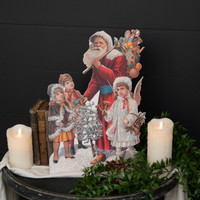 18" SANTA W/ CHILDREN DUMMY BOARD