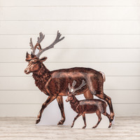 21" WALKING REINDEER DUMMY BOARD