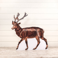 42" WALKING REINDEER DUMMY BOARD*