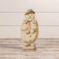 18" SNOWMAN FAMILY DUMMY BOARD
