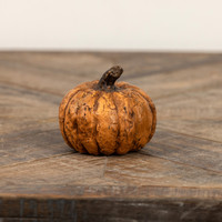 2.75" TERRACOTTA SHORT PUMPKIN