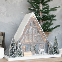 13.75" A FRAME CABIN