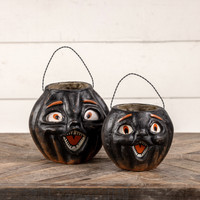 7" BLACK JACK-O-LANTERN CHOIR BOY