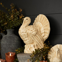 12" ANTIQUE WHITE TURKEY