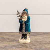 DEEP OCEAN VELVET BELSNICKLE ORNAMENT