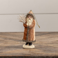 GINGER & SILVER BELSNICKLE ORNAMENT