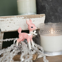 5" PINK RETRO DEER