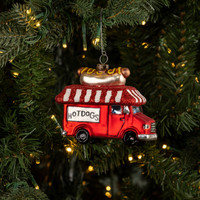 HOT DOG TRUCK ORNAMENT