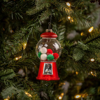 5" GUMBALL MACHINE ORNAMENT