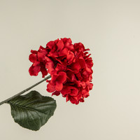 28" RED HYDRANGEA STEM