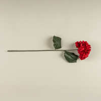 28" RED HYDRANGEA STEM