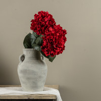 28" RED HYDRANGEA STEM