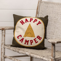 HAPPY CAMPER PILLOW