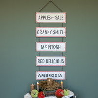 APPLES FOR SALE SIGN