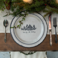 HOME FOR THE HOLIDAYS PLATE