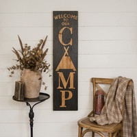 VERTICAL CAMP SIGN