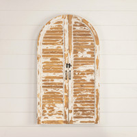 ARCHED SHUTTER MIRROR
