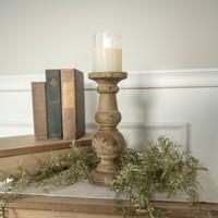 13.5" CAMBRIDGE PILLAR CANDLE HOLDER