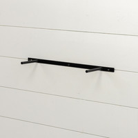 23.75" WHITE PLANK SHELF