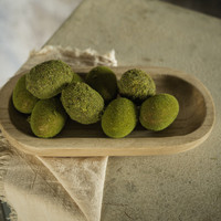SET/ 9 BOXED MOSSY EGGS