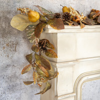 6' PEAR & POMEGRANATE GARLAND