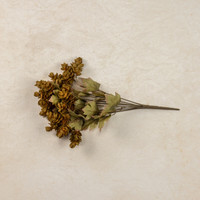 14" GREEN HOPS BUSH W/ FALL LEAVES