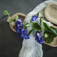 37" VIOLET HYDRANGEA SPRAY