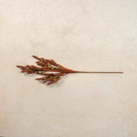 32" RUST HEATHER & DRIED GRASS SPRAY